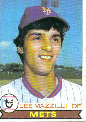 1979 Topps Baseball Cards      355     Lee Mazzilli